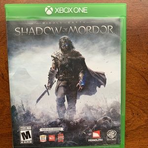 Shadow of Mordor Xbox one game